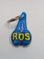 Hung Like a Bull - Roscommon Keyring