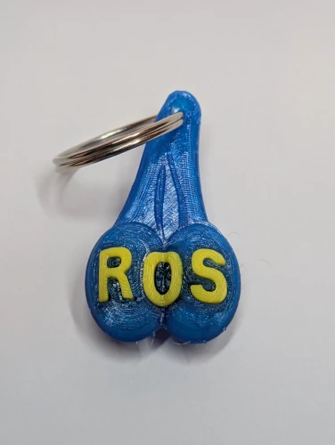 Hung Like a Bull - Roscommon Keyring
