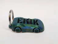Personalised Car Keyring