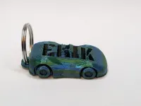 Personalised Car Keyring