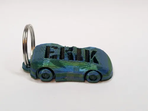 Personalised Car Keyring