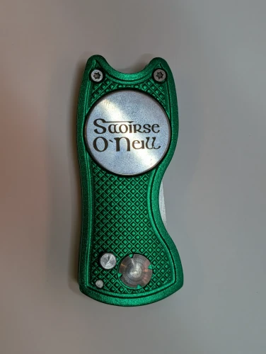 Personalised Golf Divot Tool - Green