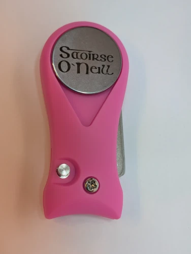 Personalised Golf Divot Tool - Pink
