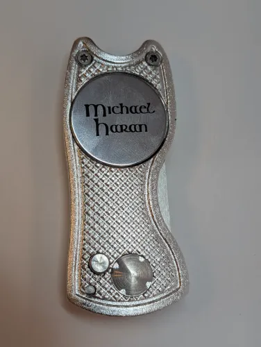Personalised Golf Divot Tool - Silver